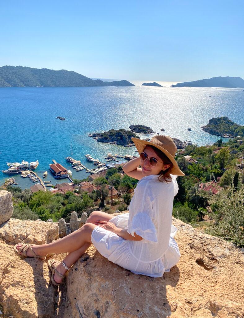 Kaş Kekova Adası Simena Kalesi